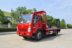 這款國(guó)六挖機(jī)平板運(yùn)輸車(chē)很火，關(guān)注沒(méi)？